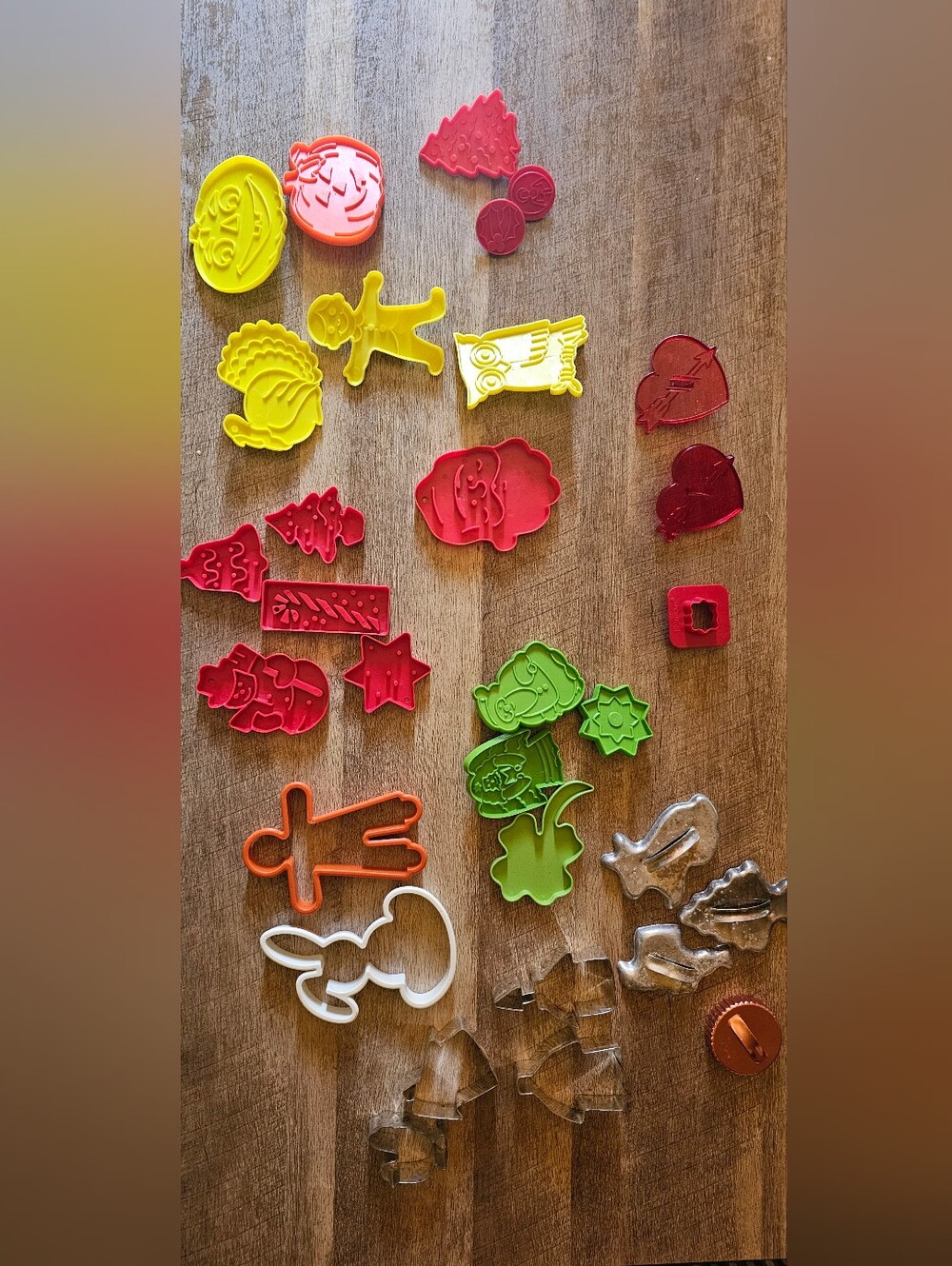 Vintage Cookie Cutter Set - Mixed Multi-Brand Lot (Wilton, HRM, Hutzler)